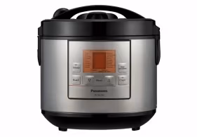 Multifierbator Panasonic SR-TML500, 670 W, 18 programe, Argintiu cu negru