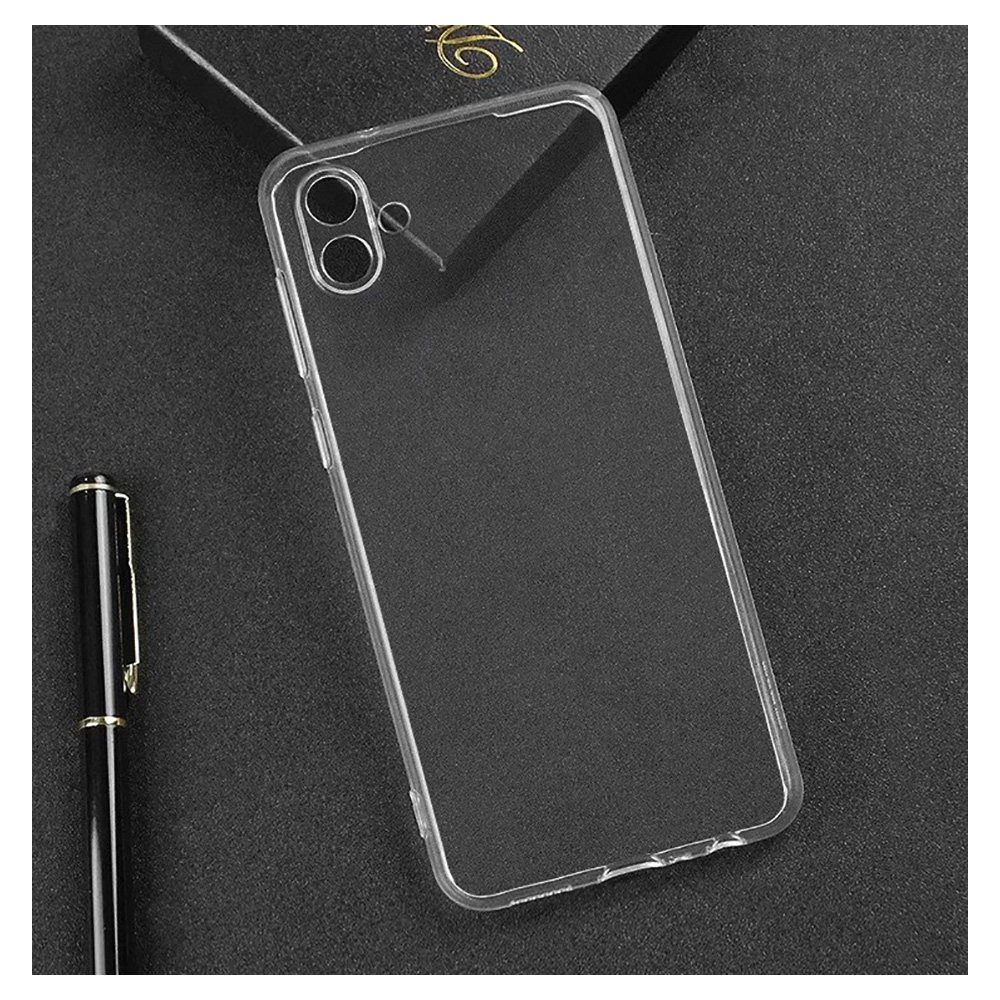 Husa Pentru smartphone Screen Geeks SA Galaxy A04e TPU ultra thin Transparent photo 2