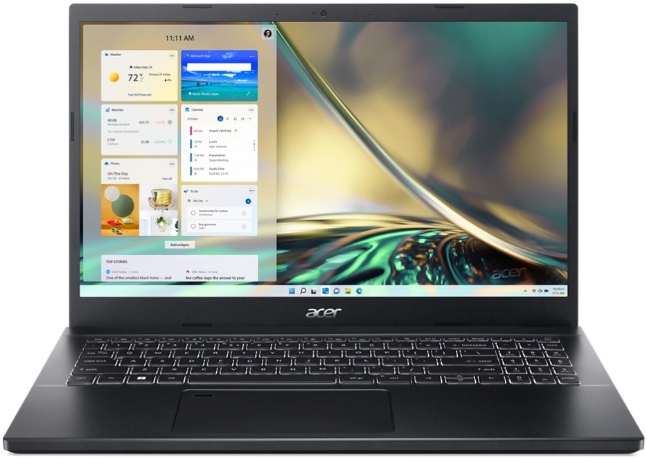 Ноутбук Acer Игровой Aspire 7 A71576G56TS 15.6” / 8 ГБ / 512 ГБ / Core i5 / GeForce RTX 3050 / Черный photo 1 Ноутбук Acer Игровой Aspire 7 A71576G56TS 15.6” / 8 ГБ / 512 ГБ / Core i5 / GeForce RTX 3050 / Черный photo 1