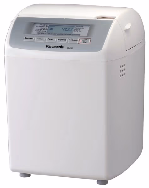 Хлебопечь Panasonic SD255WTS, 600 гр, 550 Вт, Белый