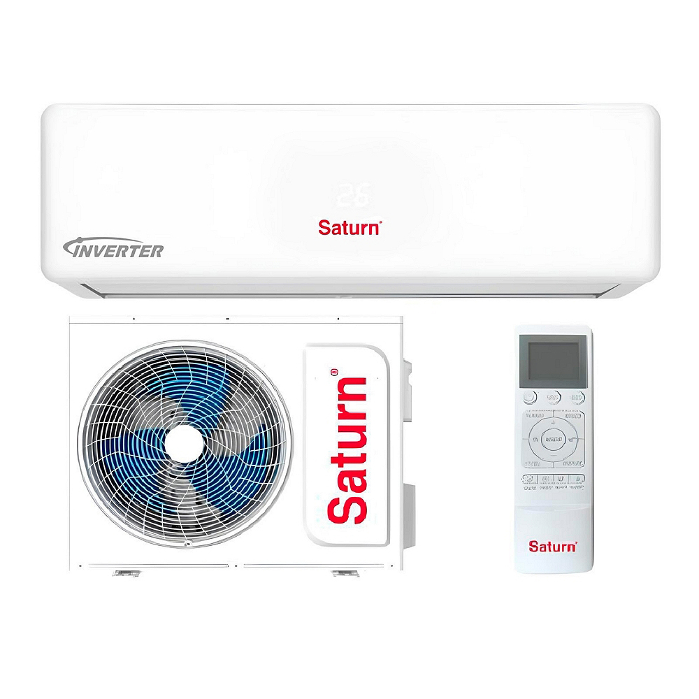 Aparat de aer conditionat Saturn ST18HRBTU 18000 BTU / 50 m2 / Invertor / R32 / A+ photo 1