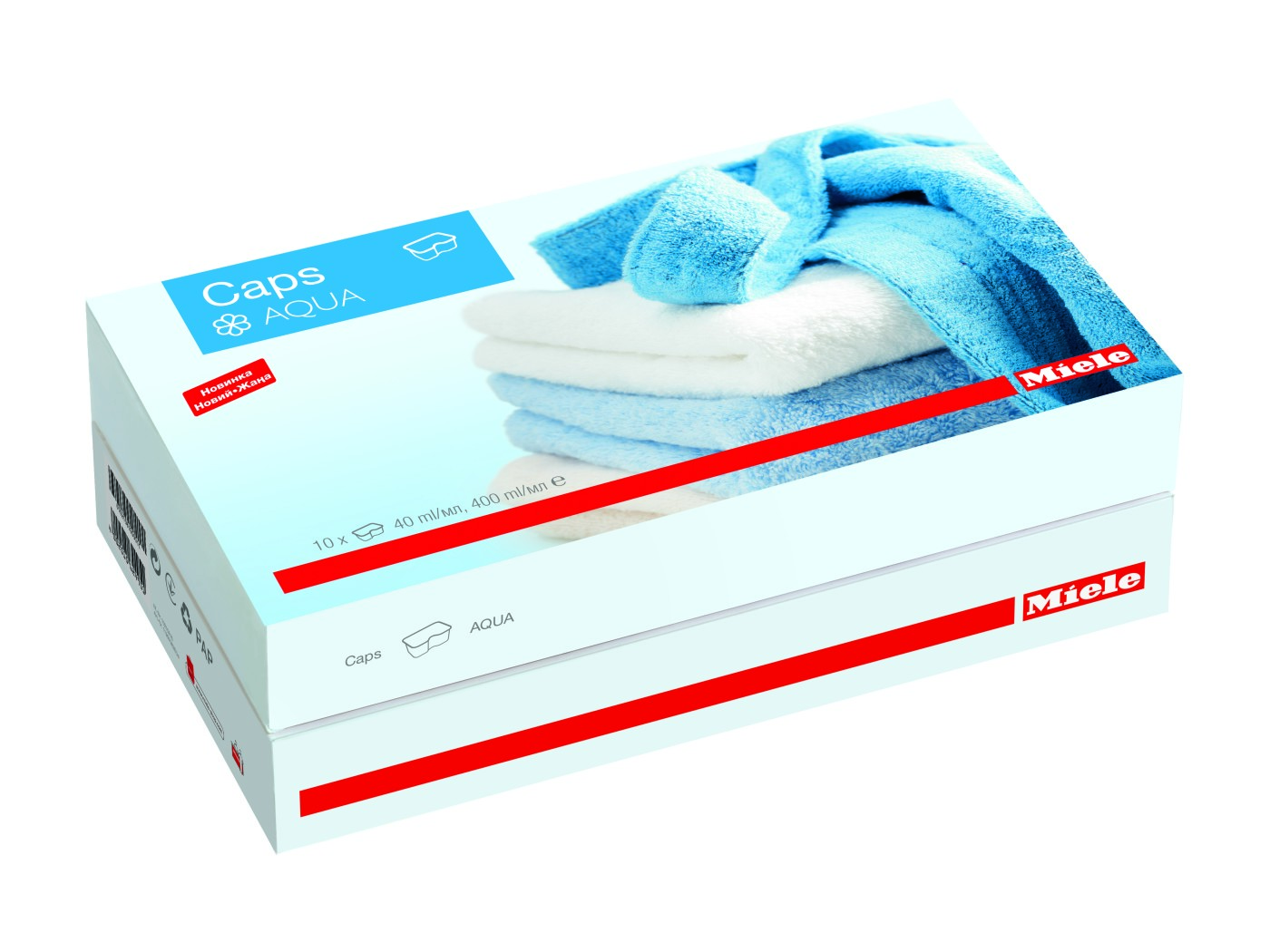 Ополаскиватель для белья Miele Capsule Aqua 10 buc. WA CSOA 1001 L photo 1 Ополаскиватель для белья Miele Capsule Aqua 10 buc. WA CSOA 1001 L photo 1