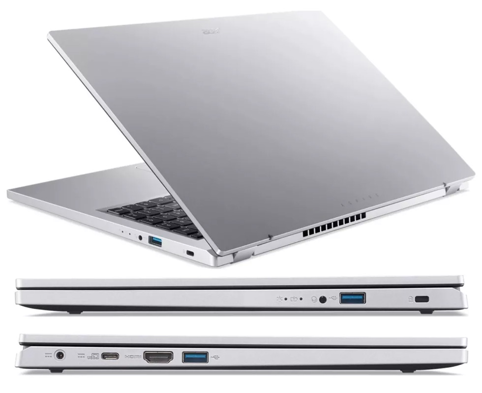 Laptop Acer Personal Aspire A A31524PR3U1 15.6” / 16 GB / 512 GB / Ryzen 5 / Radeon 610М / Sur inchis photo 2