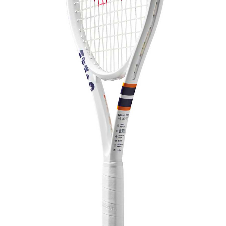 Paletа pentru tenis Wilson Clash 100 V2 Roland Garros 2023 FRM 3 photo 4