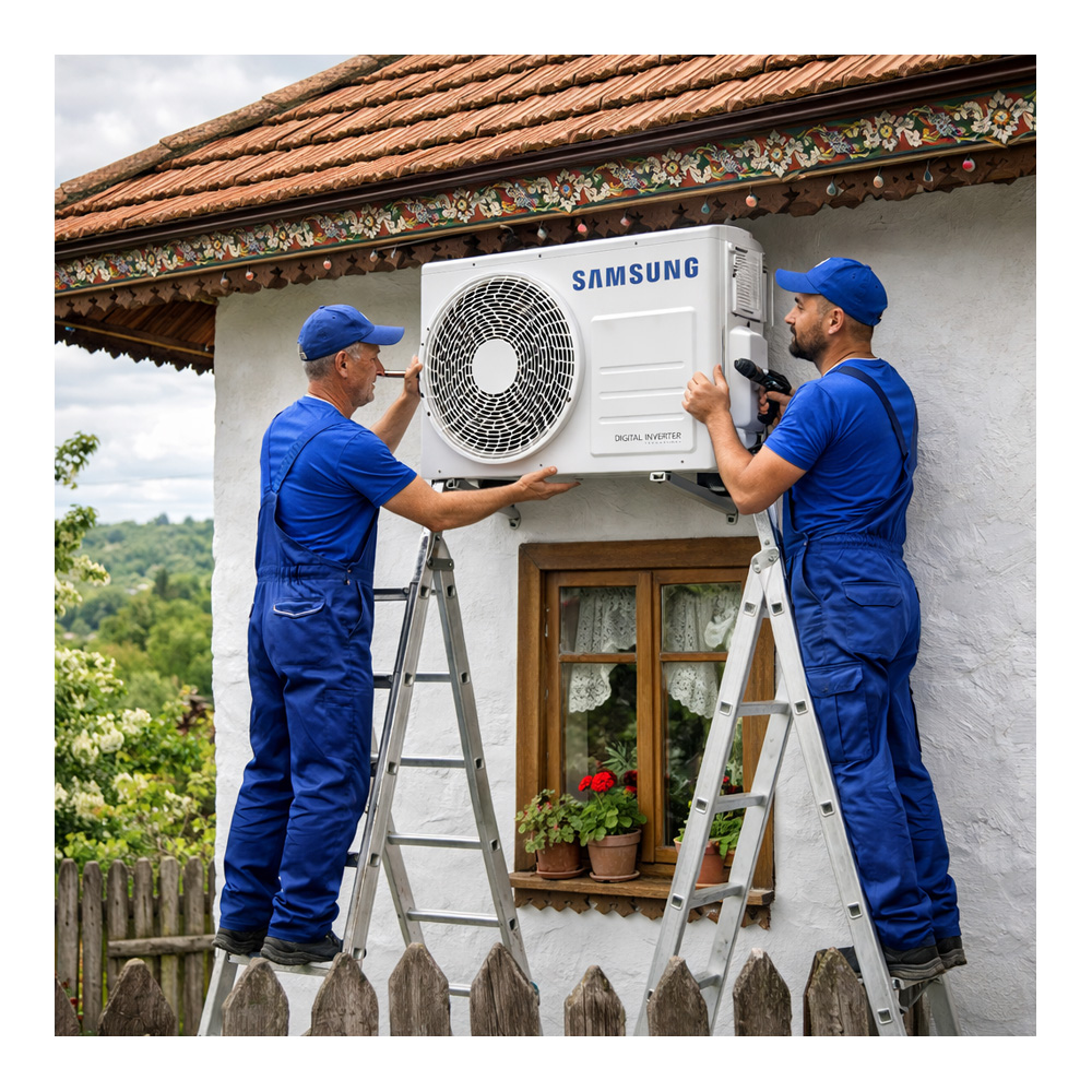 Кондиционер Samsung AR60F09C1BWNUA 9000 BTU / 25 м2 / Инверторный / Wi-Fi R32 / A++ photo 6