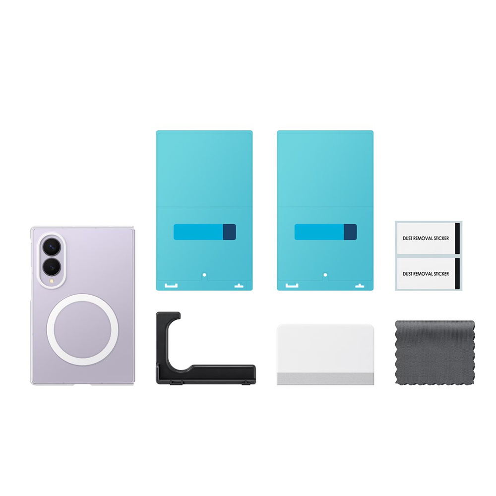 Husa Samsung Fold 8, Clear Magnet, Transparent photo 5