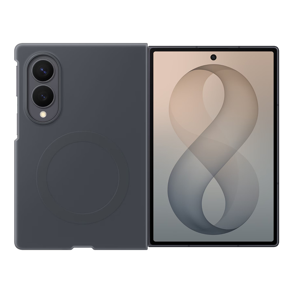 Husa Samsung Fold 8, Silicone Magnet, Grafit