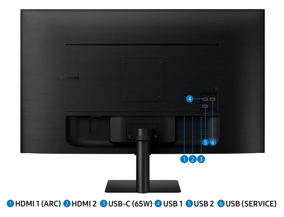 Monitor Samsung LS32DM702UIXUA photo 7