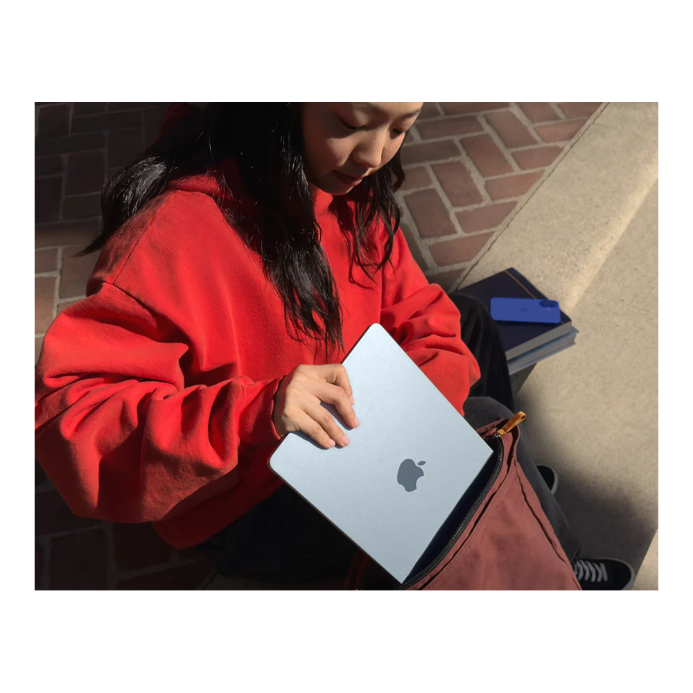 Ноутбук Apple Ультрабук MacBook Air 13.6 2025 MC6T4RU/A 13.6” / 16 ГБ / 256 ГБ / M4 / 8G / Sky Blue photo 10