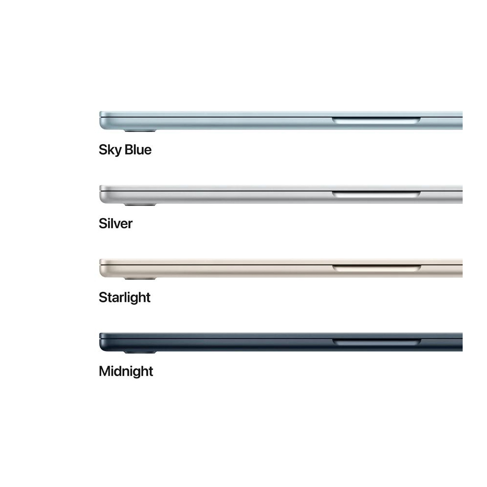 Ноутбук Apple Ультрабук MacBook Air 15.3 2025 MC7A4RU/A 15.3” / 16 ГБ / 256 ГБ / M4 / M4 / Sky Blue photo 10