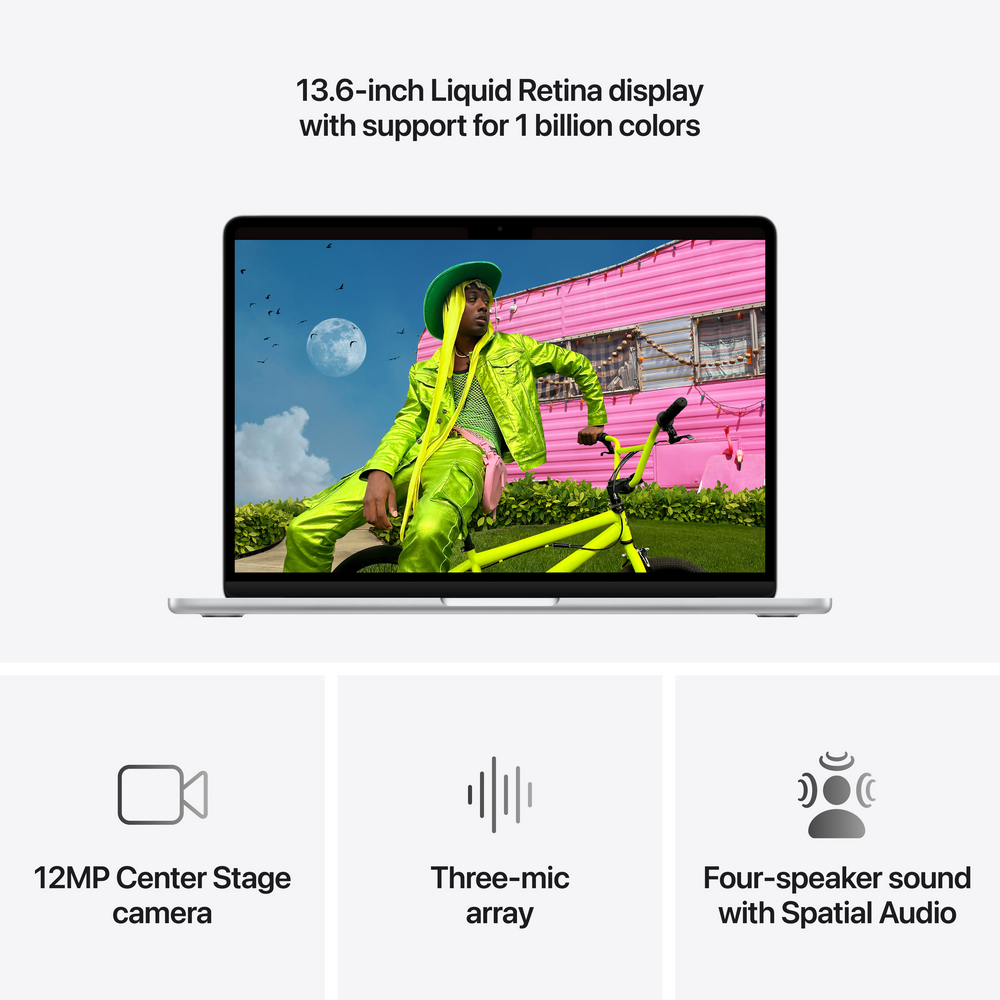 Laptop Apple MacBook Air 13 2026 24/1TB MDH94RUA Silver photo 5