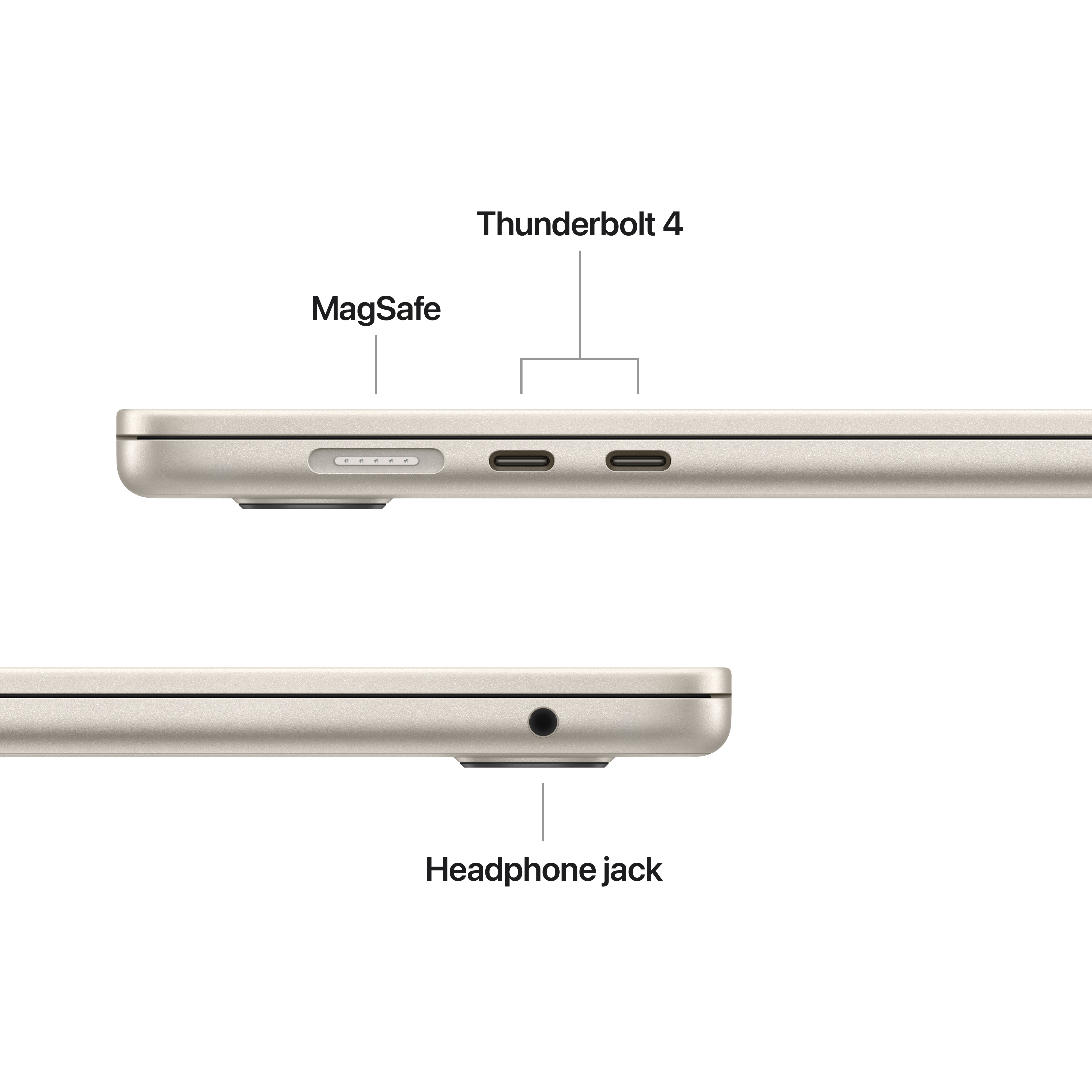 Ноутбук Apple MacBook Air 15 2026 16/512GB MDVD4RUA Starlight photo 6