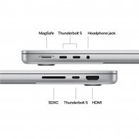 Laptop Apple MacBook Pro 14 2026 36/2TB MGDQ4RUA Silver thumbnav 7
