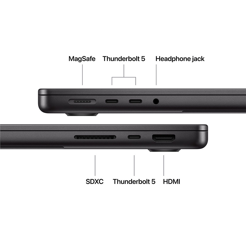 Laptop Apple MacBook Pro 14 2026 24/1TB MGDR4RUA Space Black photo 7