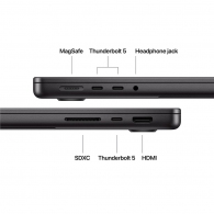 Laptop Apple MacBook Pro 14 2026 24/2TB MGDT4RUA Space Black thumbnav 7