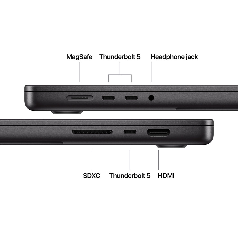 Laptop Apple MacBook Pro 16 2026 24/1TB MGEA4RUA Space Black photo 7