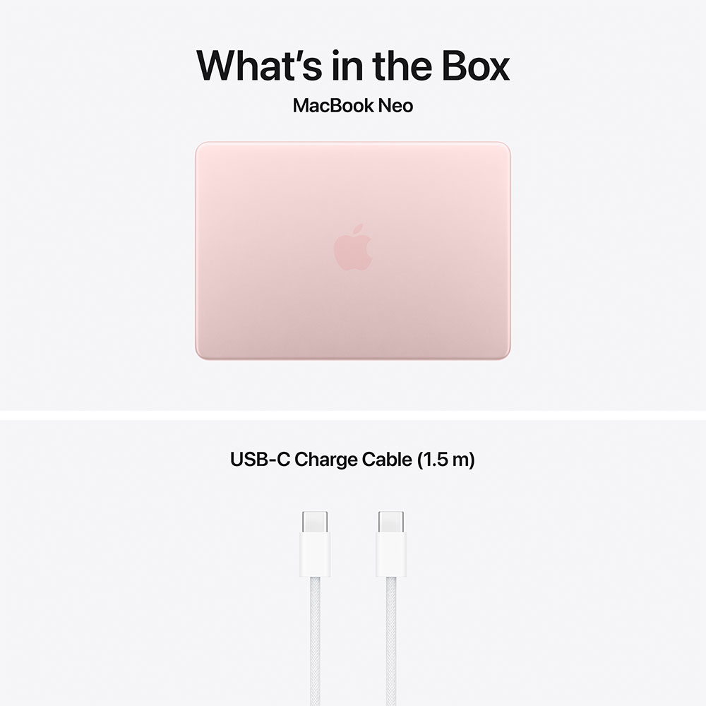 Laptop Apple MacBook Neo 2026 512GB MHFJ4RUA Blush photo 10
