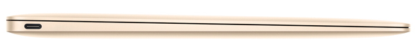 Ноутбук Apple Ультрабук Macbook MacBook 12" MLHE2RU/A GOLD 12” / 8 ГБ / 256 ГБ / Core M3 / HD Graphics 515 / Золотистый photo 3