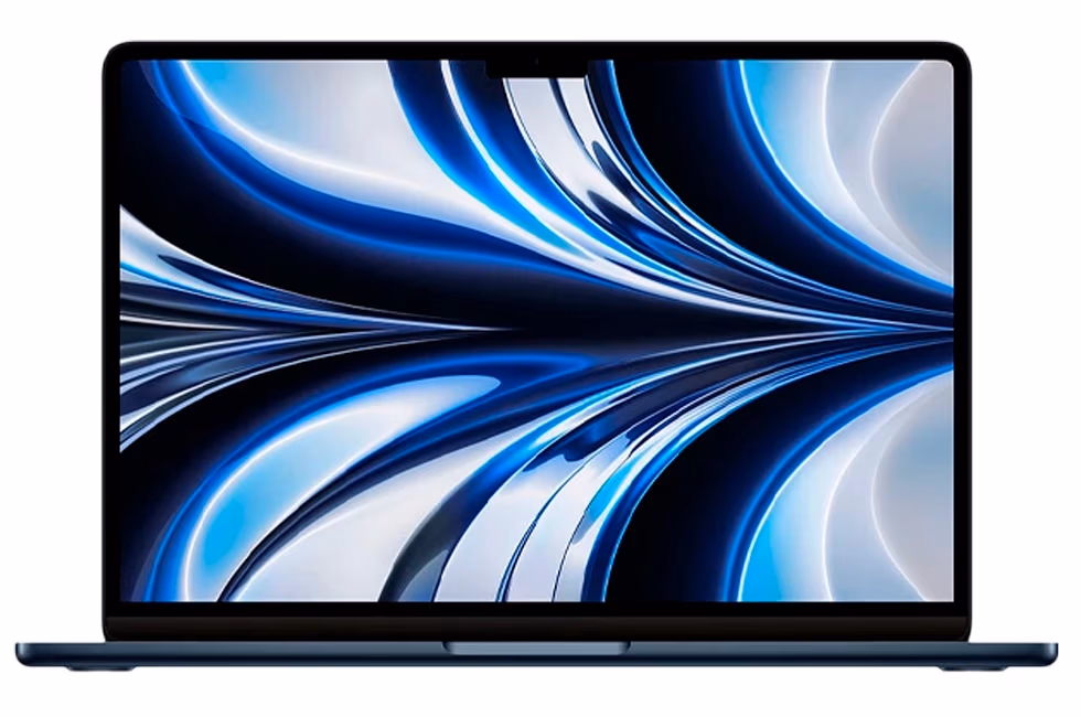 Ноутбук Apple 13.6 2022, M2, 8 ГБ ГБ, MacOS, Черный 