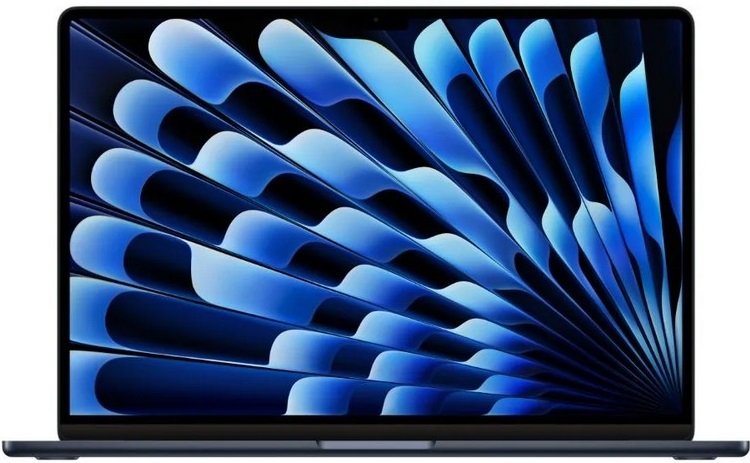 Ноутбук Apple Ультрабук MacBook Air 15.3 2024 15.3” / 8 ГБ / 256 ГБ / M3 / M3 / Black photo 1