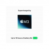 Ноутбук Apple 15.3 2024, M3, 8 ГБ ГБ, MacOS, Black thumbnav 4