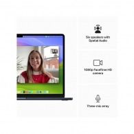 Ноутбук Apple 15.3 2024, M3, 8 ГБ ГБ, MacOS, Black thumbnav 6