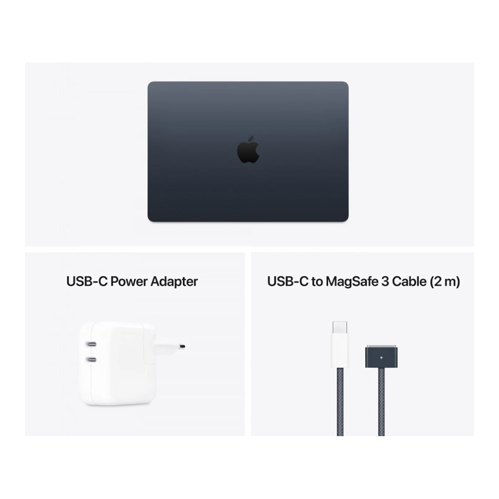 Ноутбук Apple Ультрабук MacBook Air 15.3 2025 MW1L3RU/A 15.3” / 16 ГБ / 256 ГБ / M4 / M4 / Midnight photo 9