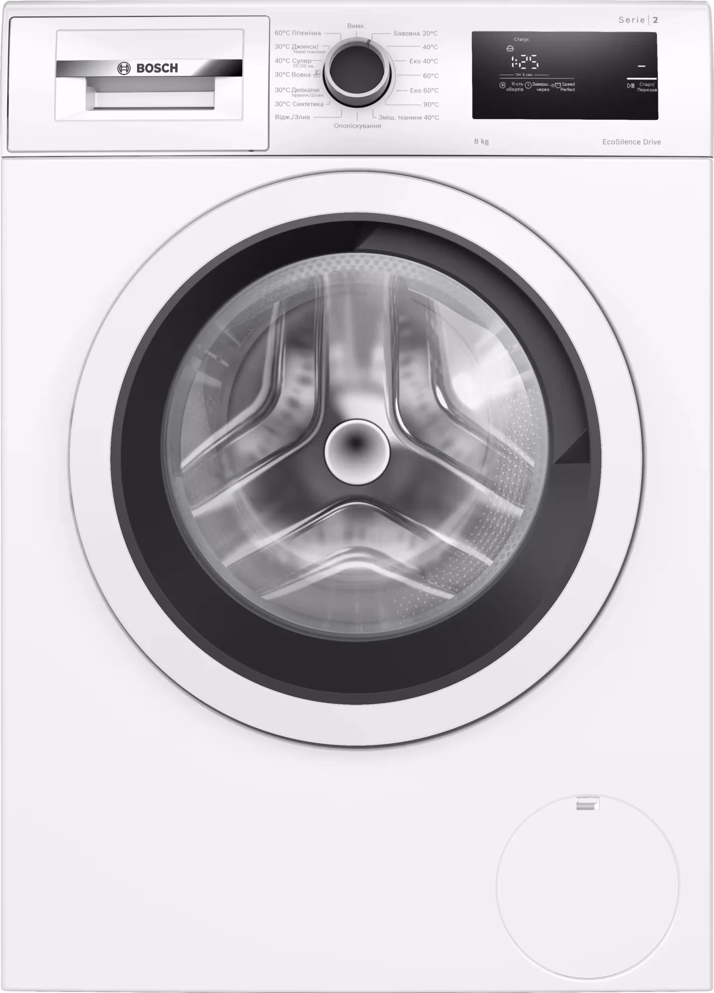 Стиральная машина Bosch WAN24000UA, 8 кг, 1200 об/мин, A+++, Белый 