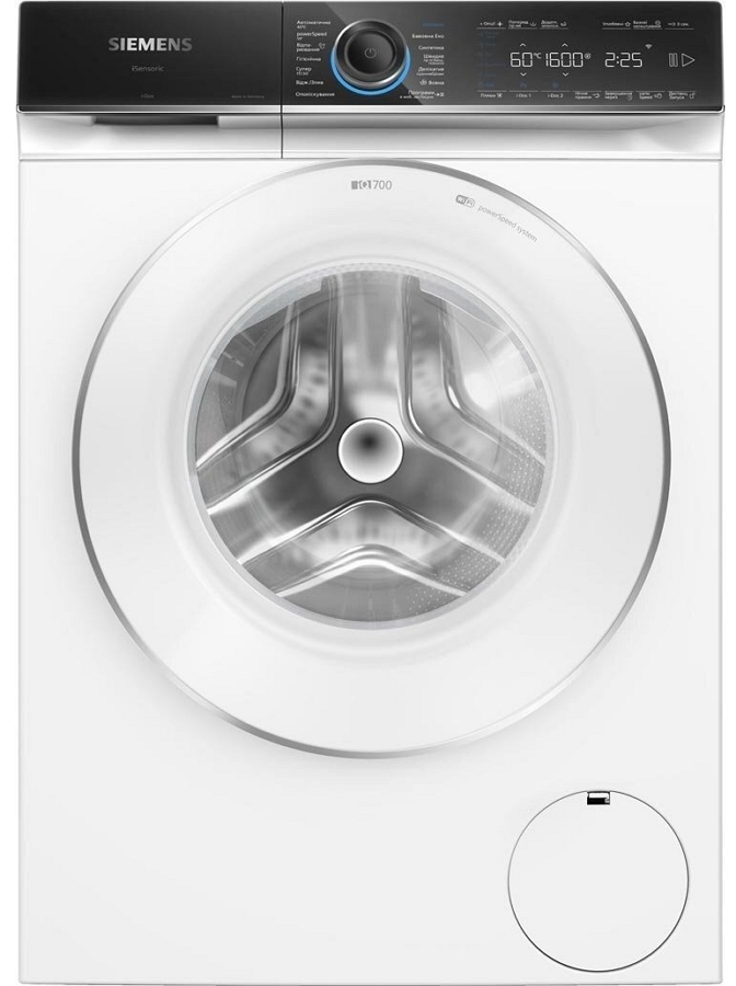 Стиральная машина Siemens WG56B2A0UA 10 кг / 1600 об/мин / A+++ / Белый photo 1