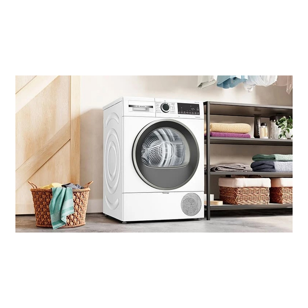 Сушильная машина Bosch WQG14210UA / 9 кг / D / Белый photo 7