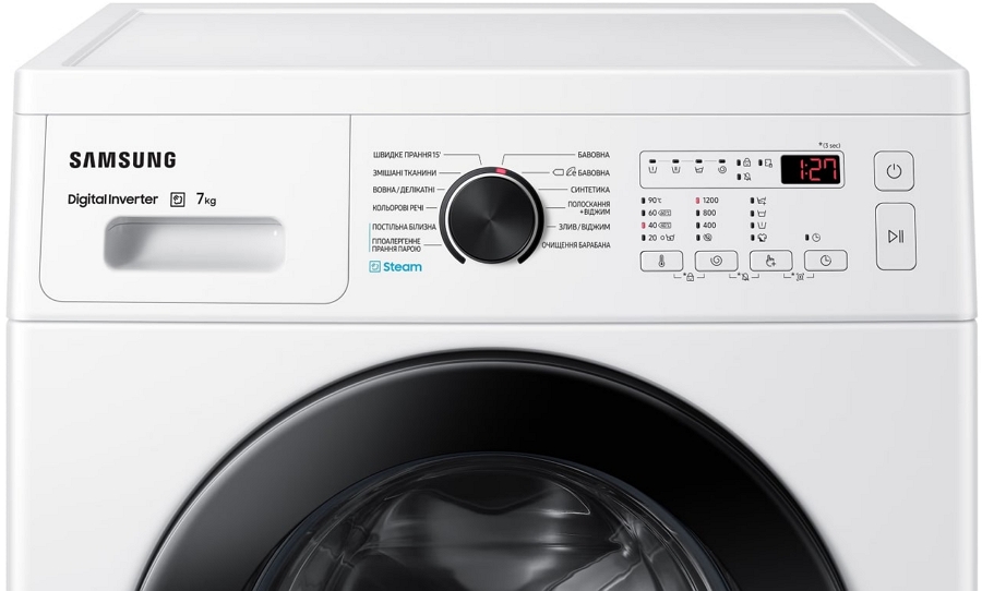Стиральная машина Samsung WW70A4S20CEUA 7 кг / 1200 об/мин / A+++ / Белый photo 8