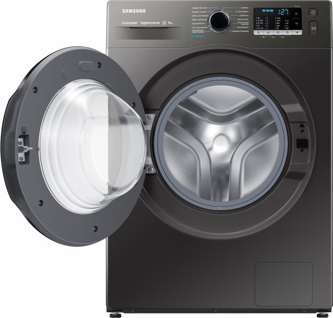 Стиральная машина Samsung WW80AAS22AXUA 8 кг / 1200 об/мин / A+++ / Cерый photo 6