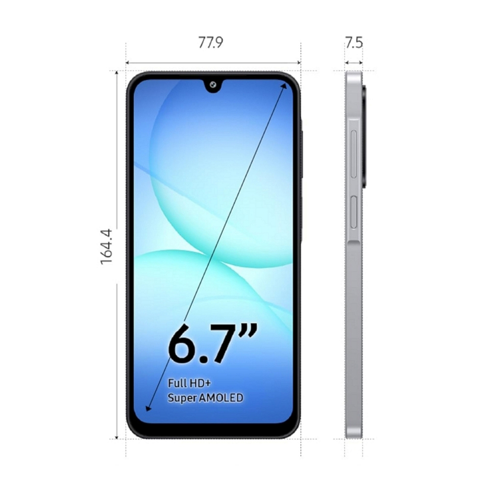 Smartphone Samsung Galaxy A17 / 6.7'' / 8 GB / 256 GB / Gray photo 9
