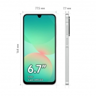 Смартфон Samsung Galaxy A26 5G 8/256GB White thumbnav 10