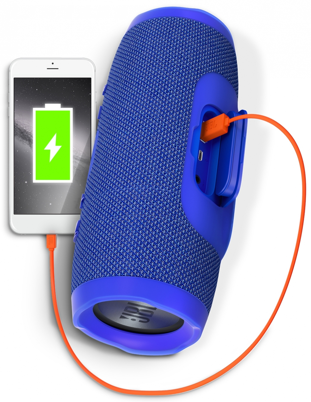 Портативная колонка JBL CHARGE 3 Синий photo 3
