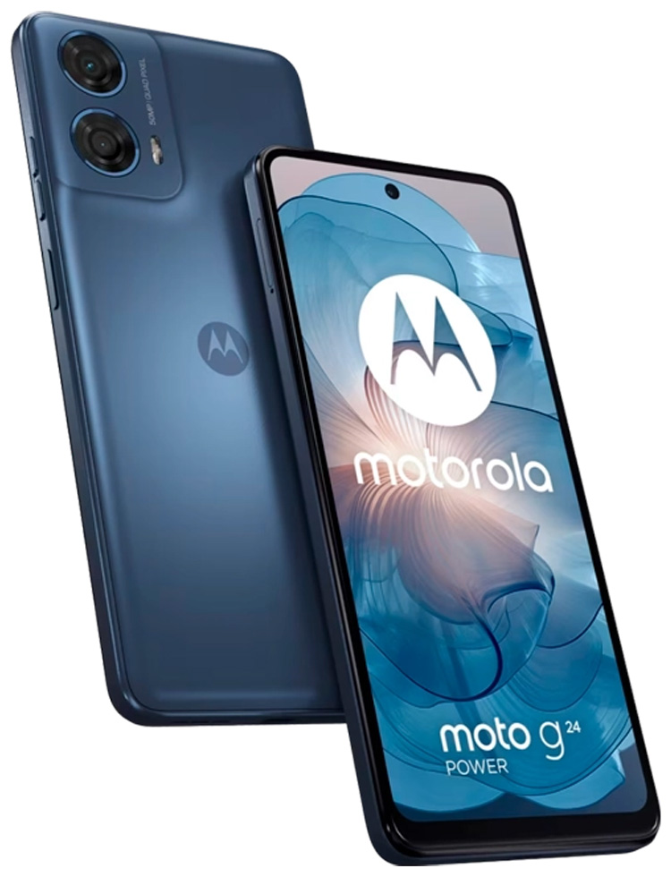 Смартфон Motorola Moto G24 Power / 6.56'' / 8 ГБ / 256 ГБ / Blue photo 5