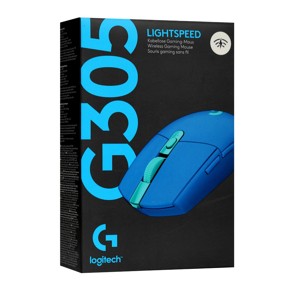 Mouse fara fir Logitech G305 Blue Mov / Optic / Mov photo 7
