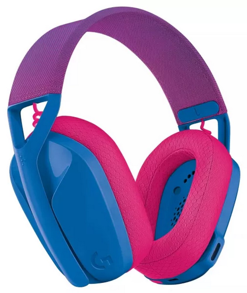 Наушники Logitech G435 LIGHTSPEED Синий с розовым Беспроводные / Игровой / Синий с розовым photo 2
