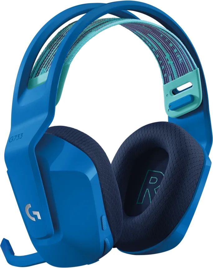 Наушники Logitech G 733 Синий Беспроводные / Игровой / Синий photo 3