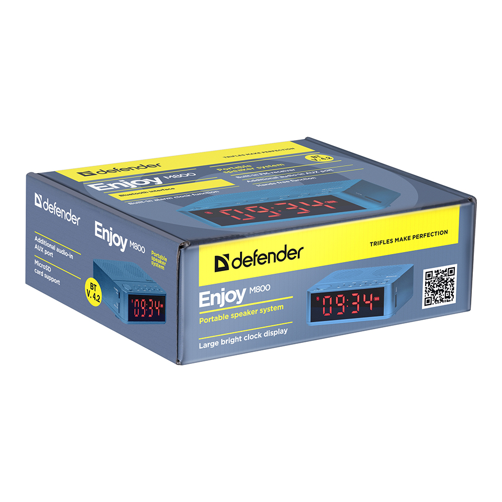 Портативная колонка Defender Enjoy M800 Синий photo 6