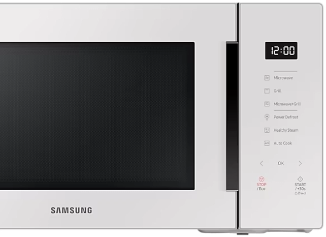 Микроволновая печь с грилем Samsung MG30T5018UE, 30 л, 900 Вт, 1500 Вт, Белый