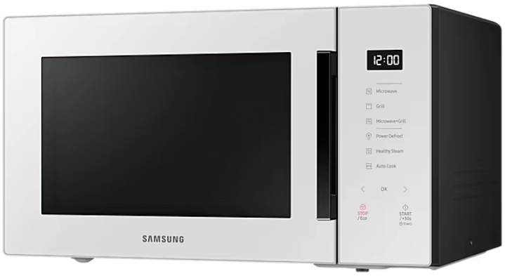 Микроволновая печь с грилем Samsung MG30T5018UE, 30 л, 900 Вт, 1500 Вт, Белый