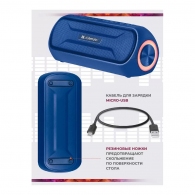 Портативная колонка Defender Enjoy S1000 Blue thumbnav 4