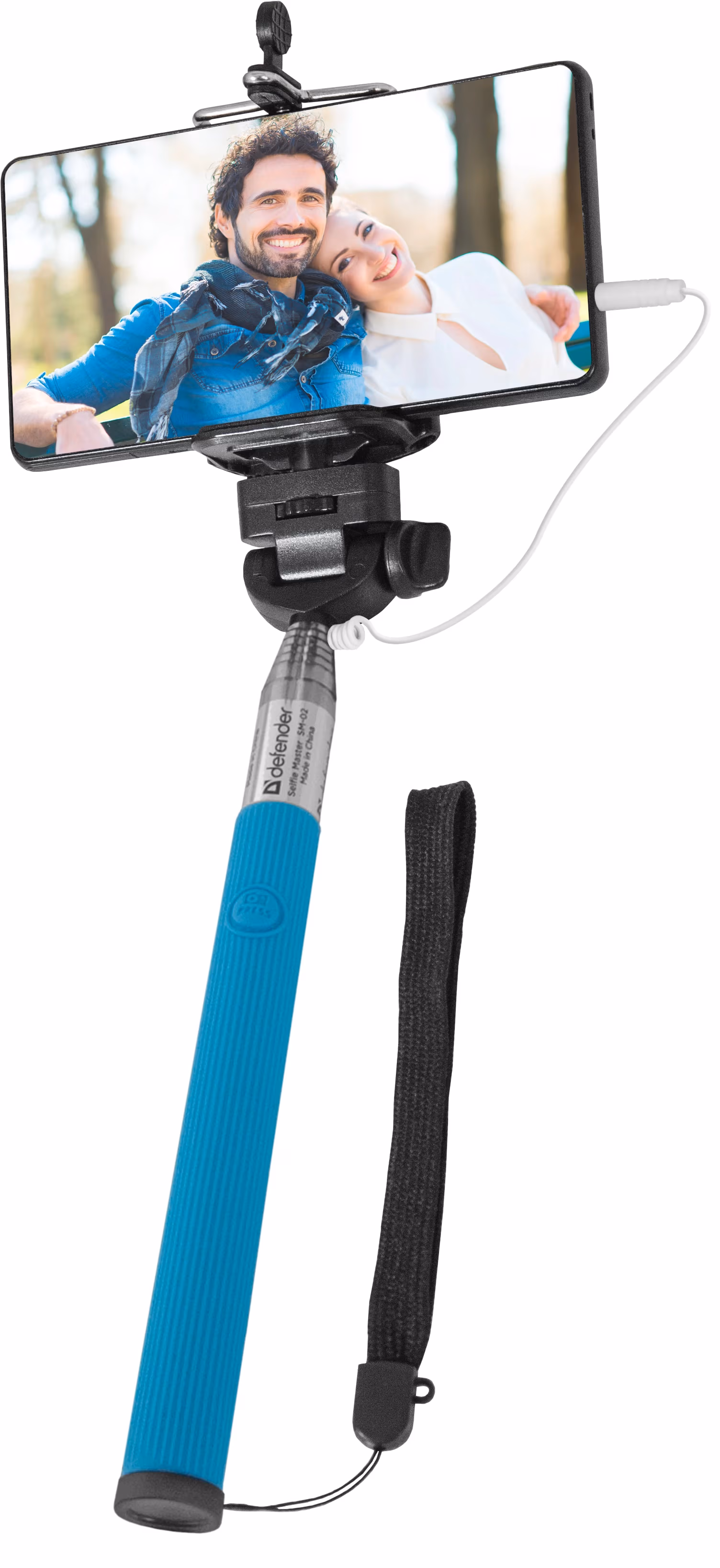 Selfy monopod Defender SM-02 Blue 