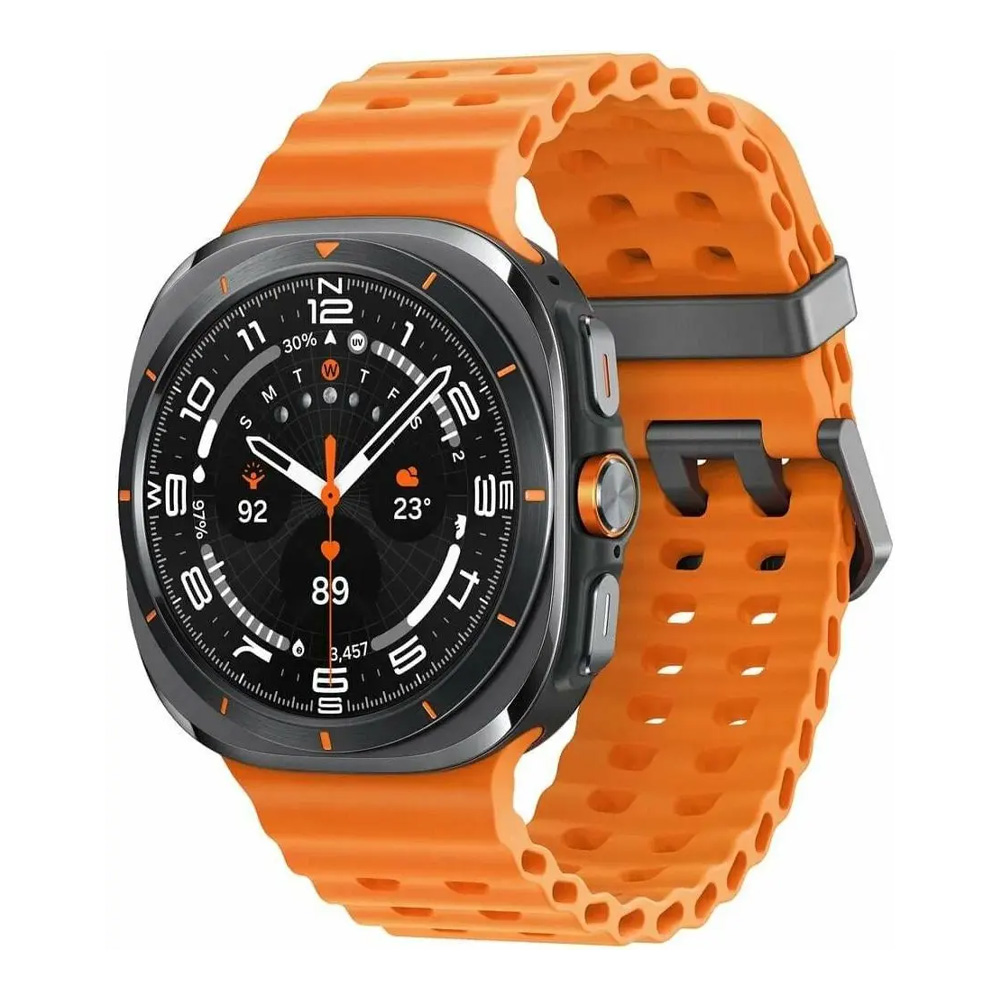 Ceas inteligent Samsung Galaxy Watch Ultra Dark Gray/Orange strap (EU) photo 1