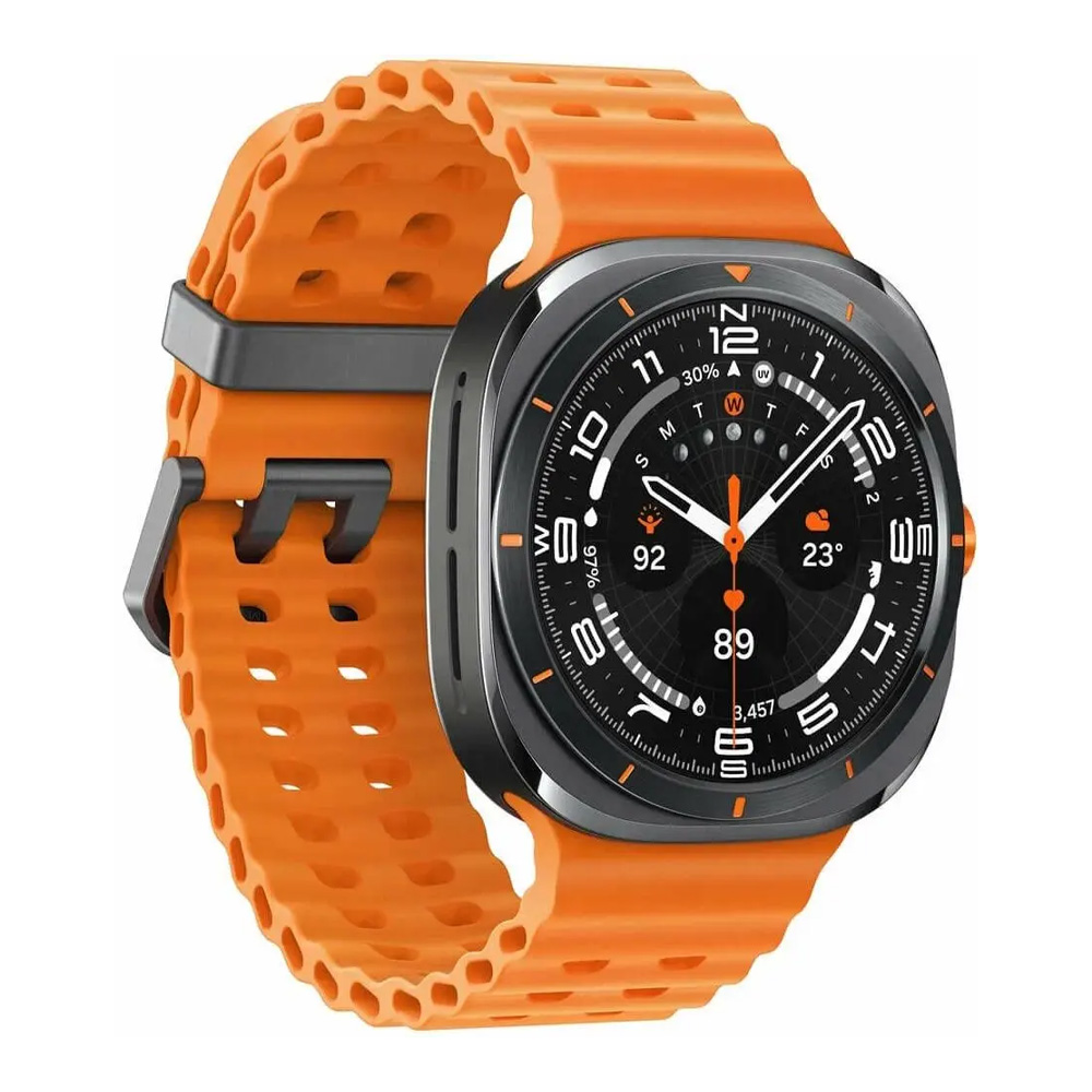 Ceas inteligent Samsung Galaxy Watch Ultra Dark Gray/Orange strap (EU) photo 3