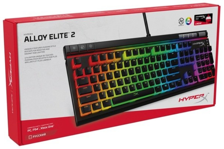 Tastatura cu fir HyperX Alloy Elite 2 (HKBE2X-1X-RU/G) / Mecanica photo 6
