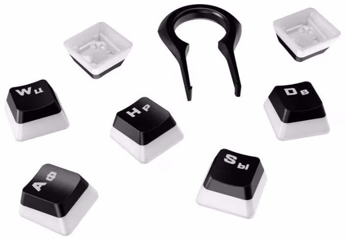 Колпачки механической клавиатуры HyperX HKCPXABKRUG 
