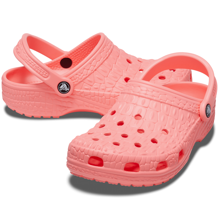 Шлепанцы Crocs Crocskin Clog / Женский / 36-37 / Коралловый photo 5