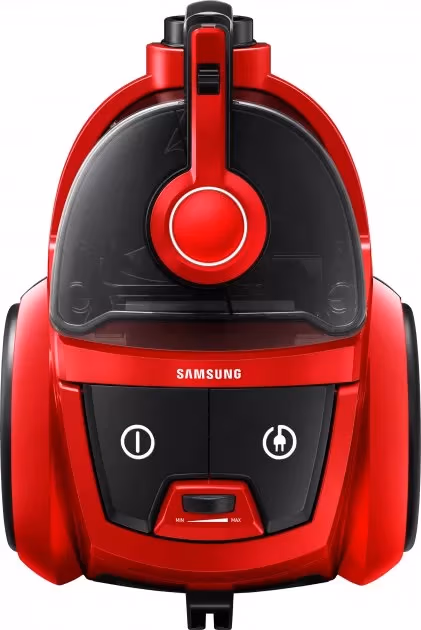 Пылесос с контейнером Samsung VC07R302MVRUK, 2-2.9 л, 750 Вт, 79 дБ, Красный 